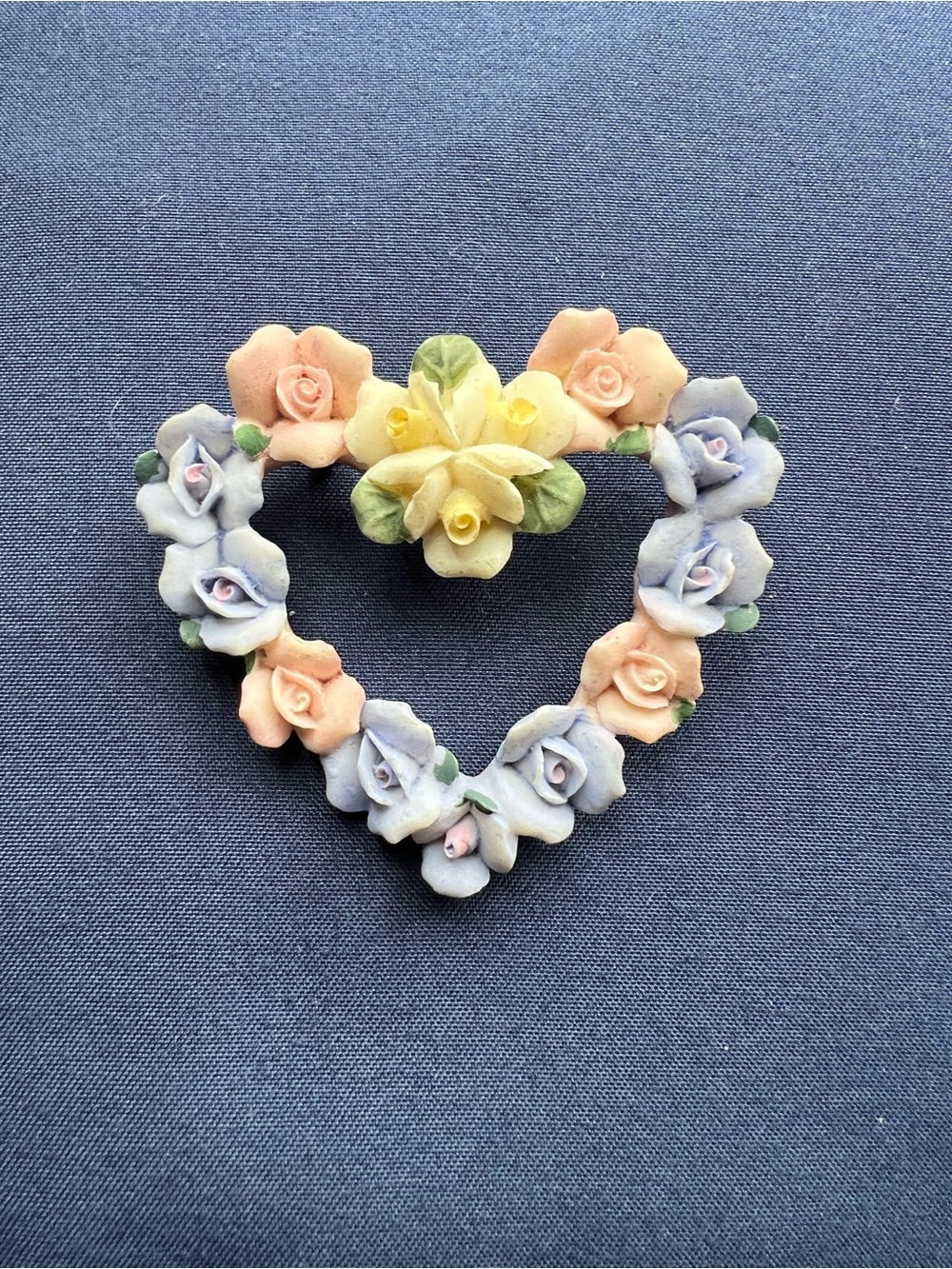 Vintage AVON Hearts and Flowers Pin